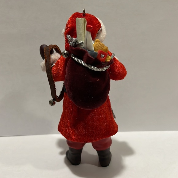 Hallmark 2008 Father Christmas Series 5th Ornament Keepsake Red White - Picture 3 of 9